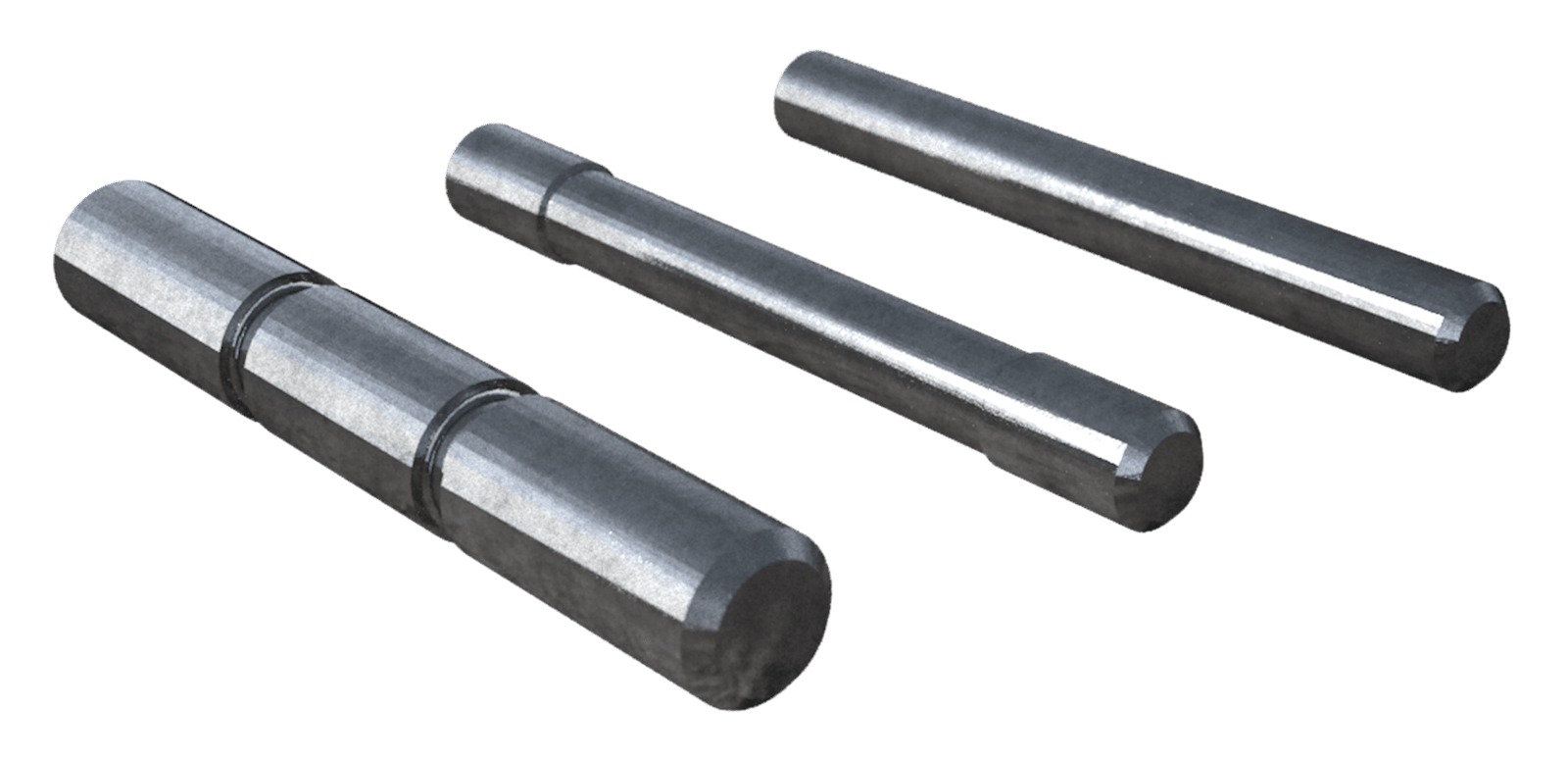 Rival Arms RA60G101S Frame Pin Kit  Compatible w/Glock Gen3 (Except 36/42/43) Silver Stainless Steel