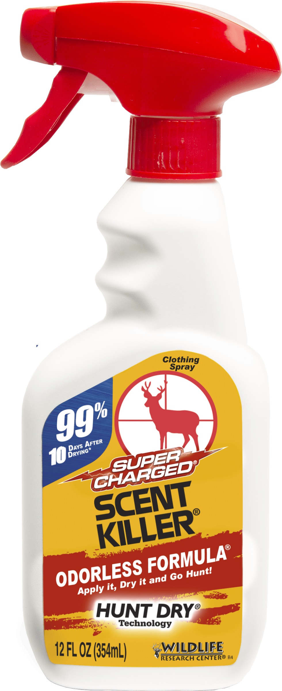 Wildlife Research 1552 Scent Killer Super Charged Odor Eliminator Odorless Scent 12 oz Trigger Spray