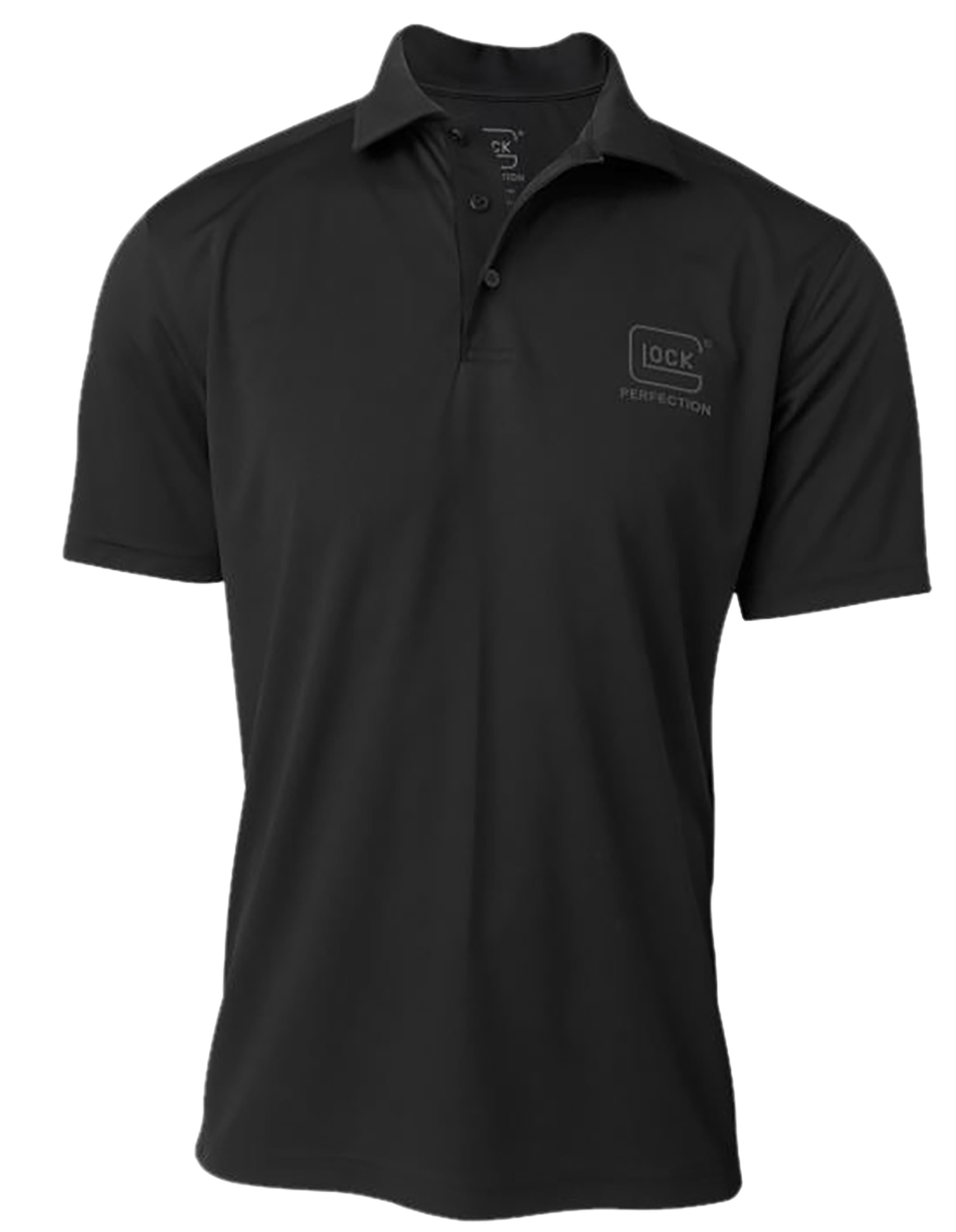 Glock AP96216 Perfection  Black Polyester Mesh, Short Sleeve 3XL
