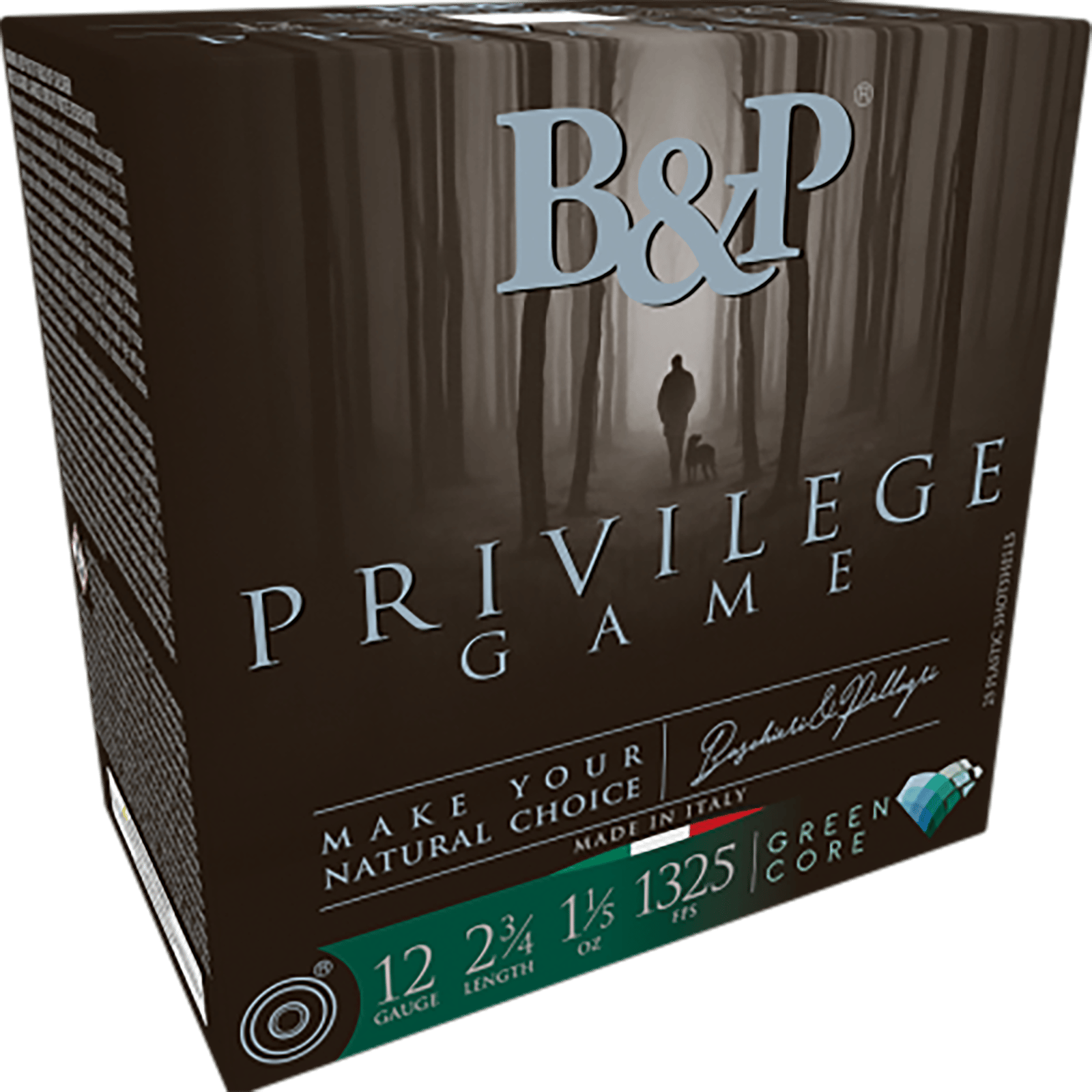 B&p Ammunition 12B15PG7 Privilege Game  12Gauge 2.75" 1 1/5oz 7.5Shot 25 Per Box/10 Case