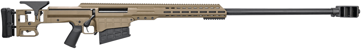 Barrett 19612 MRAD ELR 416 Barret 10+1 36" Fluted Barrel, FDE, M-Lok Handguard, Folding Adj. Stock, Magpul Grip, Adj. Match Grade Trigger, Muzzle Brake