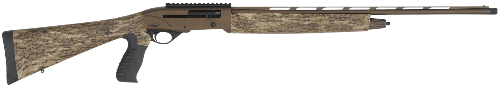 TriStar 24153 Viper G2 Turkey 410 Gauge 3" 5+1 24" Barrel, Bronze Cerakote Receiver, Mossy Oak Bottomland Fixed Pistol Grip Stock, Includes 4 MobilChoke