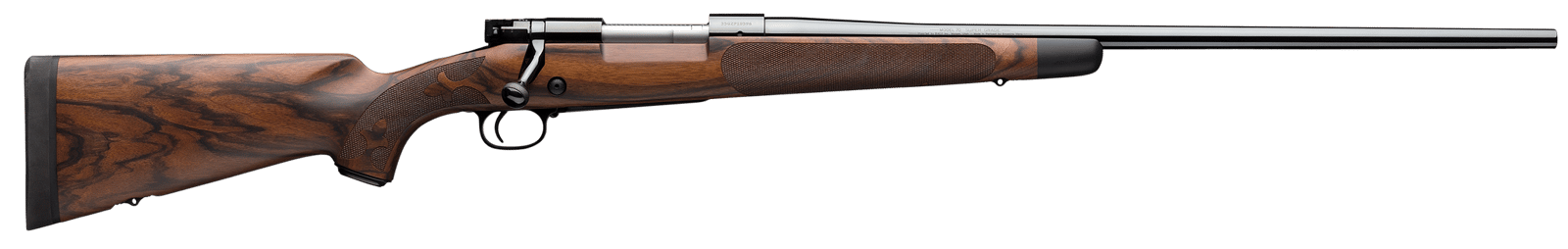 Winchester Repeating Arms 535239233 Model 70 Super Grade 300 Win Mag Caliber with 3+1 Capacity, 26" Barrel, High Polished Blued Metal Finish & AAA French Walnut Stock Right Hand (Full Size)