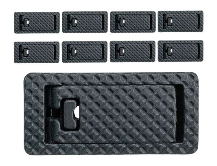 FAB FX-MALC1B     LOCKING RAIL COVER SLIM 9PACK