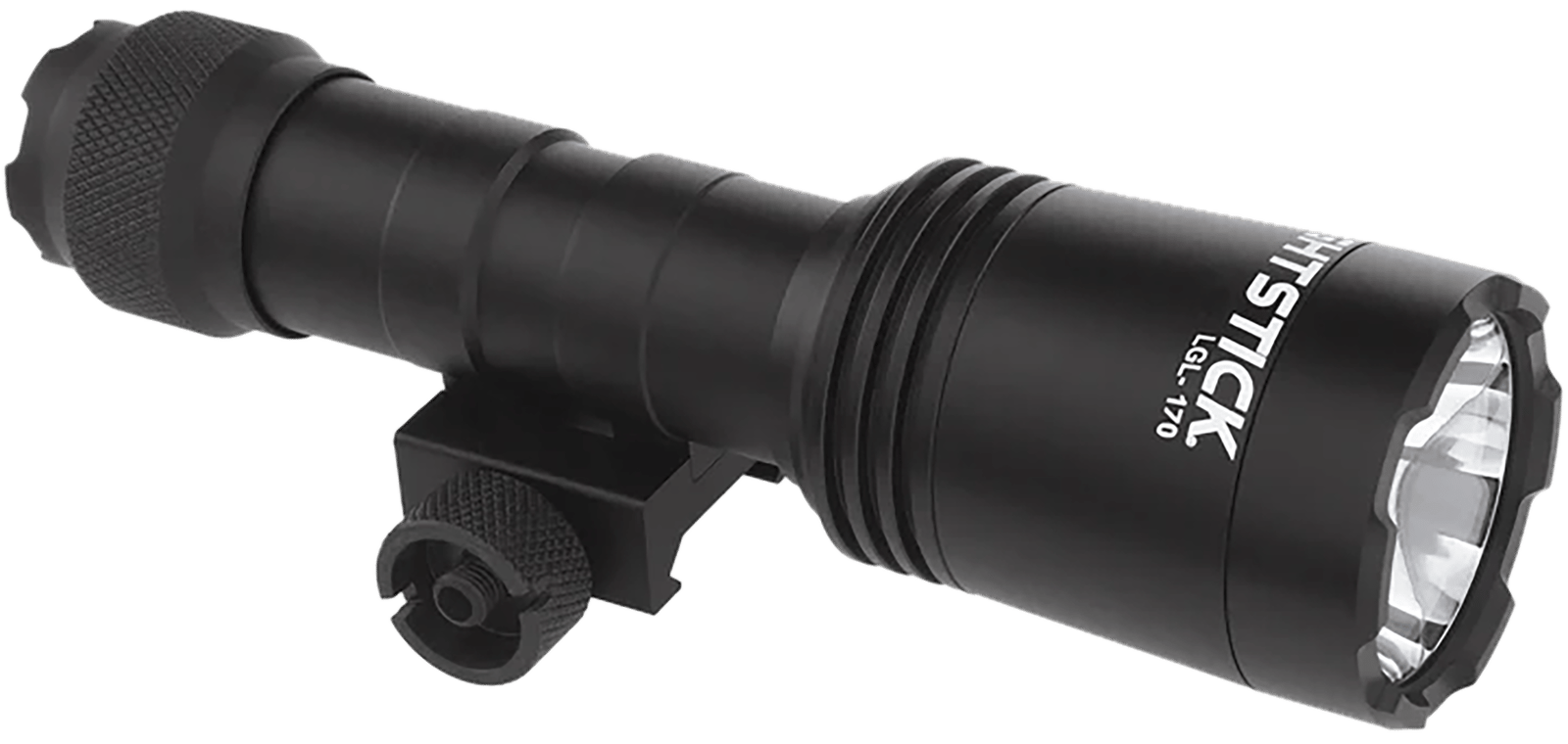 Nightstick LGL170 Rechargeable Full-Size Long Gun Light Kit  Black Anodized 1500 Lumens White LED