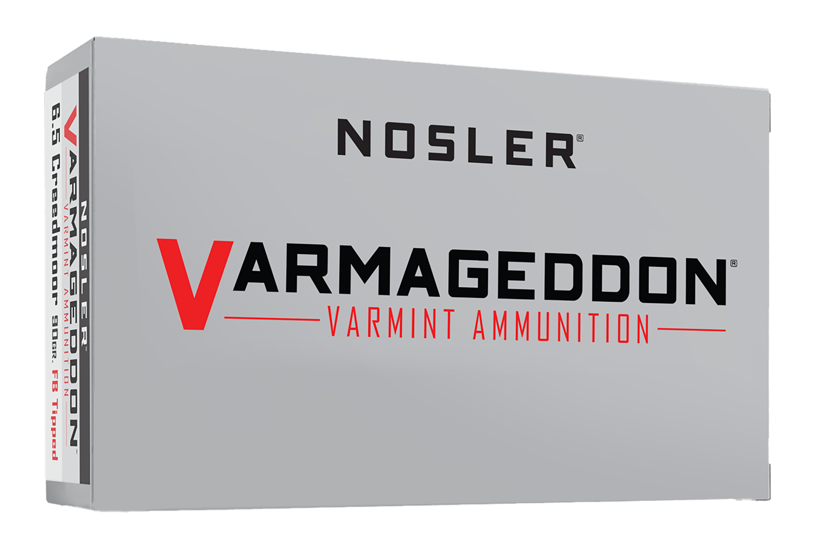 Nosler 65175 Varmageddon  6.5Creedmoor 90gr Flat Base Tipped 20 Per Box/10 Case
