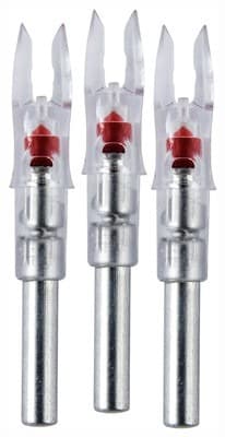 NOCKTURNAL LIGHTED NOCK GT-SERIES RED 3/PACK