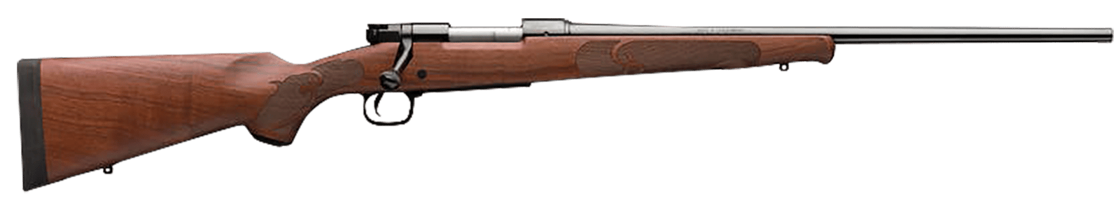 Winchester Guns 535200294 Model 70 Featherweight 6.5 PRC 3+1 24" Brushed Polish Blued Satin Walnut Stock Right Hand (Full Size) No Sights