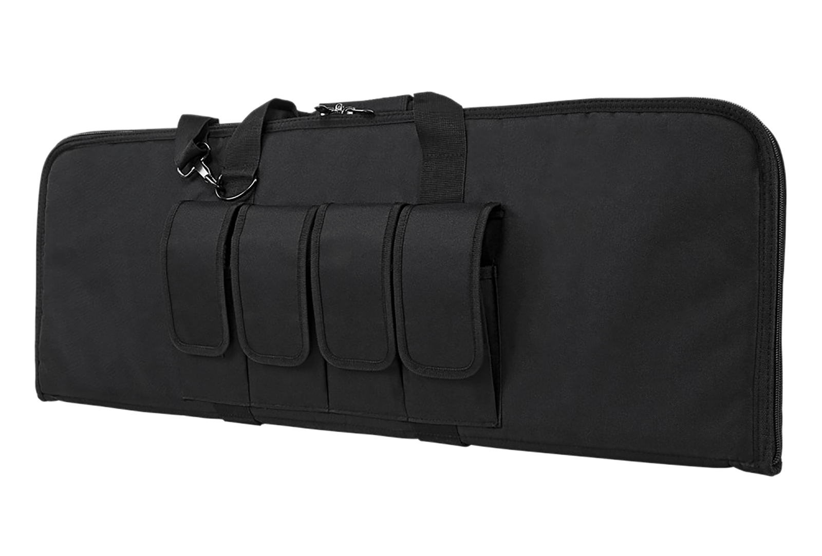 NcStar CVCP2960B36 VISM Carbine Case Black PVC Nylon w/ Lockable Zippers Pockets & Padded Carry Handle