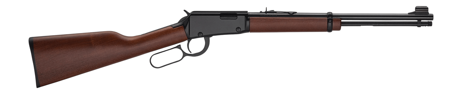 Henry H001Y22M Classic Youth 22 WMR 10+1 16.50" Blued Barrel, Black Aluminum Grooved Receiver, American Walnut Straight Grip Stock