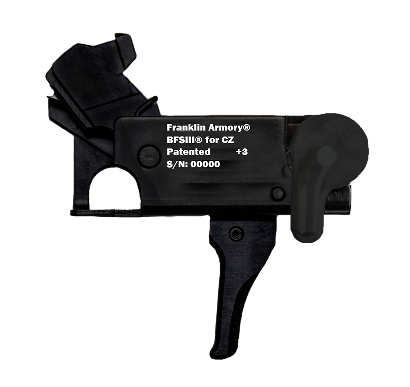Franklin Armory 0650026BLK   Black Fits CZ Scorpion Style