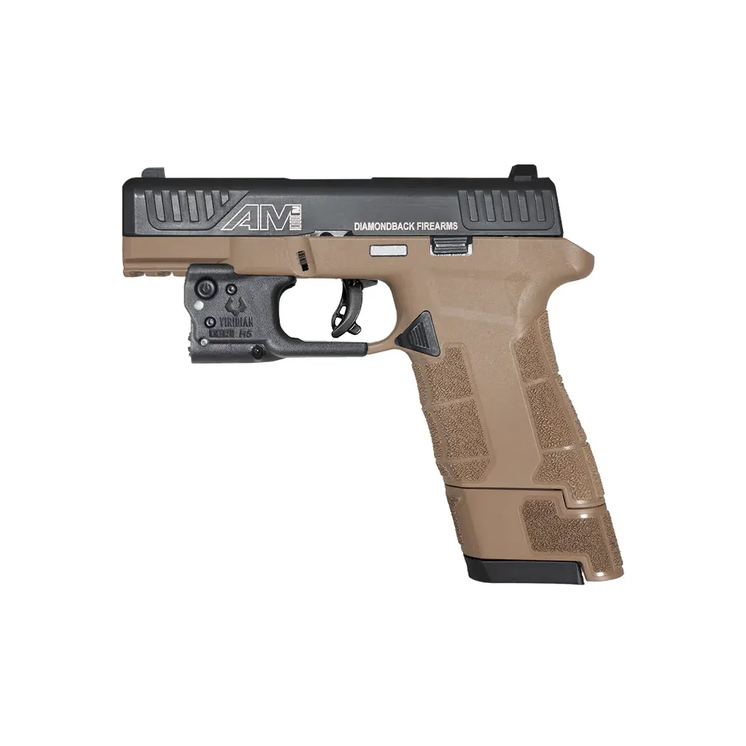 dDIAMONDBK DBAM29 9MM PST BLK/FDE LZ PKG
