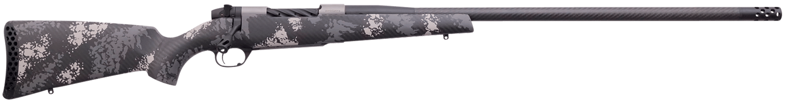 Weatherby MCT20N257WR8B Mark V Backcountry 2.0 Ti 257 Wthby Mag 3+1 Cap 26" Graphite Black Cerakote Rec/Barrel Black with Gray & White Sponge Accents Peak 44 Blacktooth Stock Right Hand (Full Size)