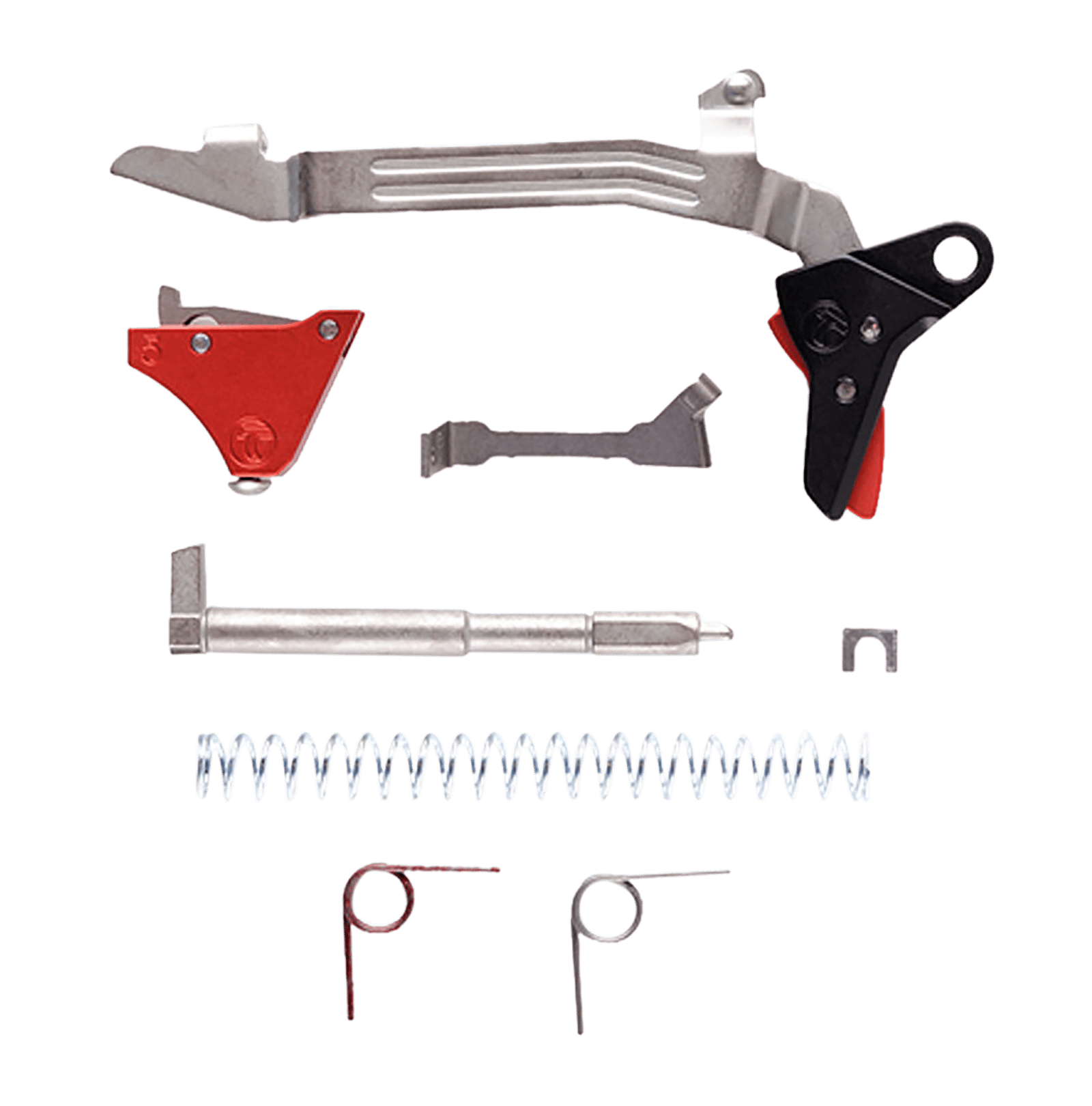 Timney Triggers ALPHAGLOCK5UBKBLACK Alpha Competition  9mm/40 S&W Red Fits Glock Gen5