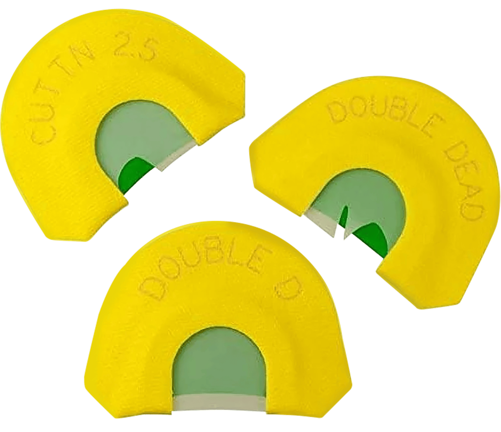 HS Strut 05933 Ultimate Starter Pack  Diaphragm Call Attracts Turkeys Yellow 3 Per Pkg