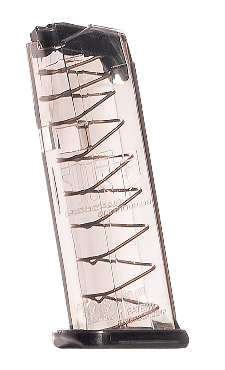 ETS Group GLK43X Pistol Mags  10rd 9mm Luger Compatible w/ Glock 43X/48 Clear Polymer