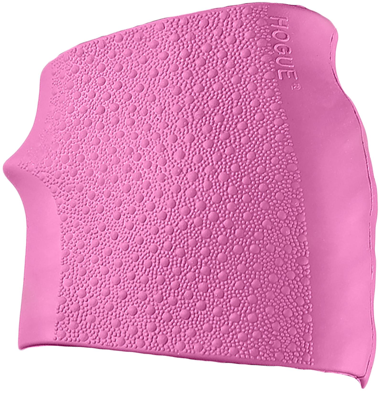 Hogue 18007 HandAll Jr. Grip Sleeve Small Size made of Rubber with Textured Pink Finish & Finger Groove for Most 22, 25 & 38 Pistols