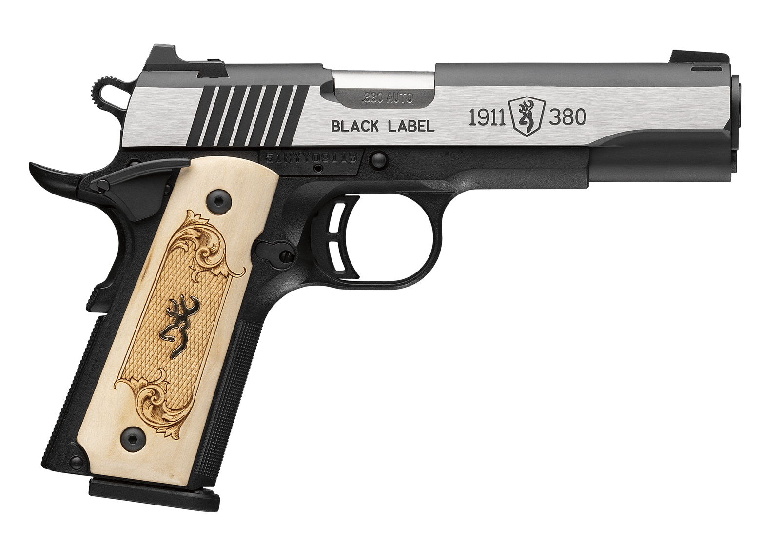 Browning 051998492 1911-380  Full Size Frame 380 ACP