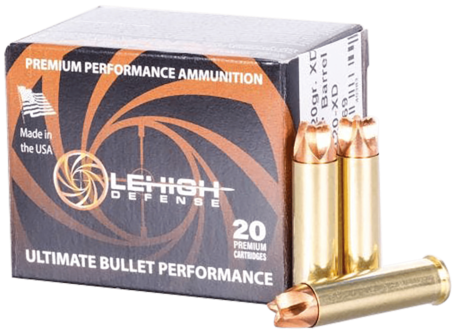 Wilson Combat LA357120XD   357Mag 120gr 20 Per Box/10 Case