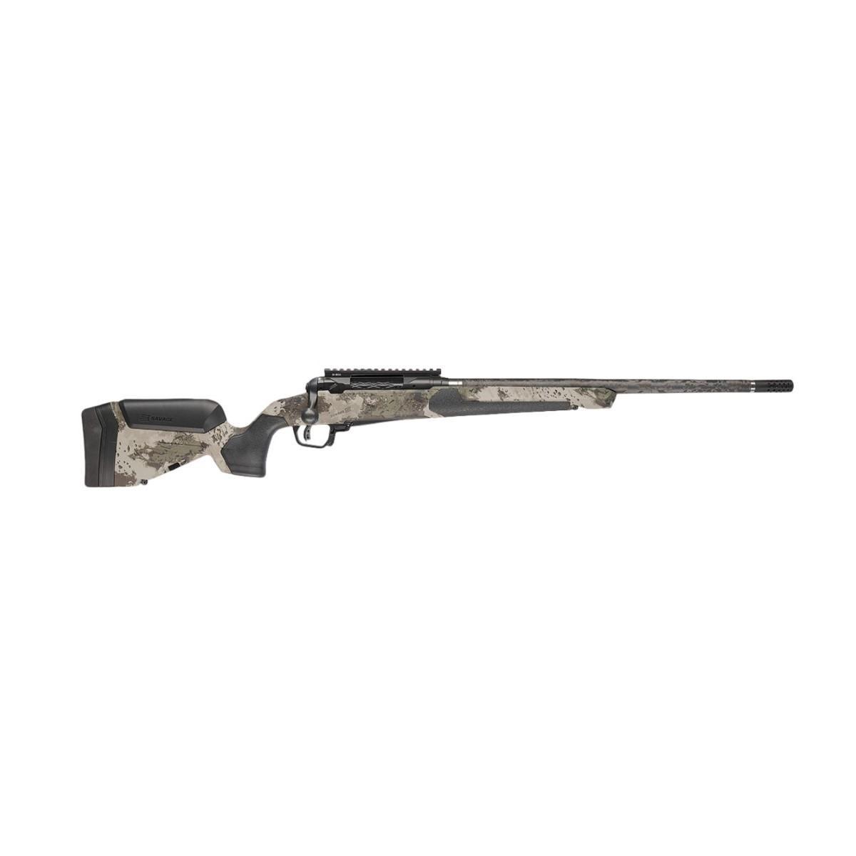 Savage 110 Ultralite Pro Woodland Rifle .308 Win 3rd Capacity 20" Threaded Barrel Savage Woodland Stock