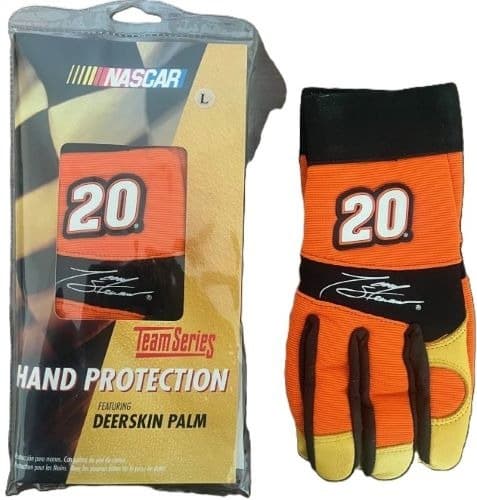 ENCON NASCAR TEAM SERIES DEERSKIN GLOVES #20 LARGE