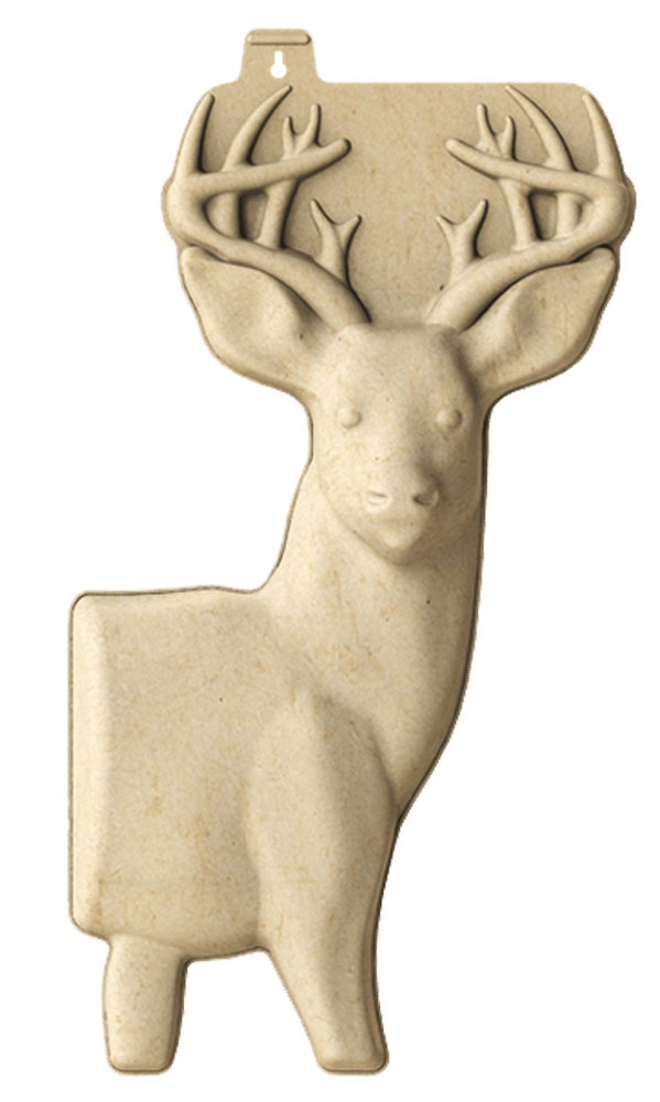 Birchwood Casey 3DTDTDEER 3D Deer 31.25" x 17" x 4" Tan 3 Per Pack