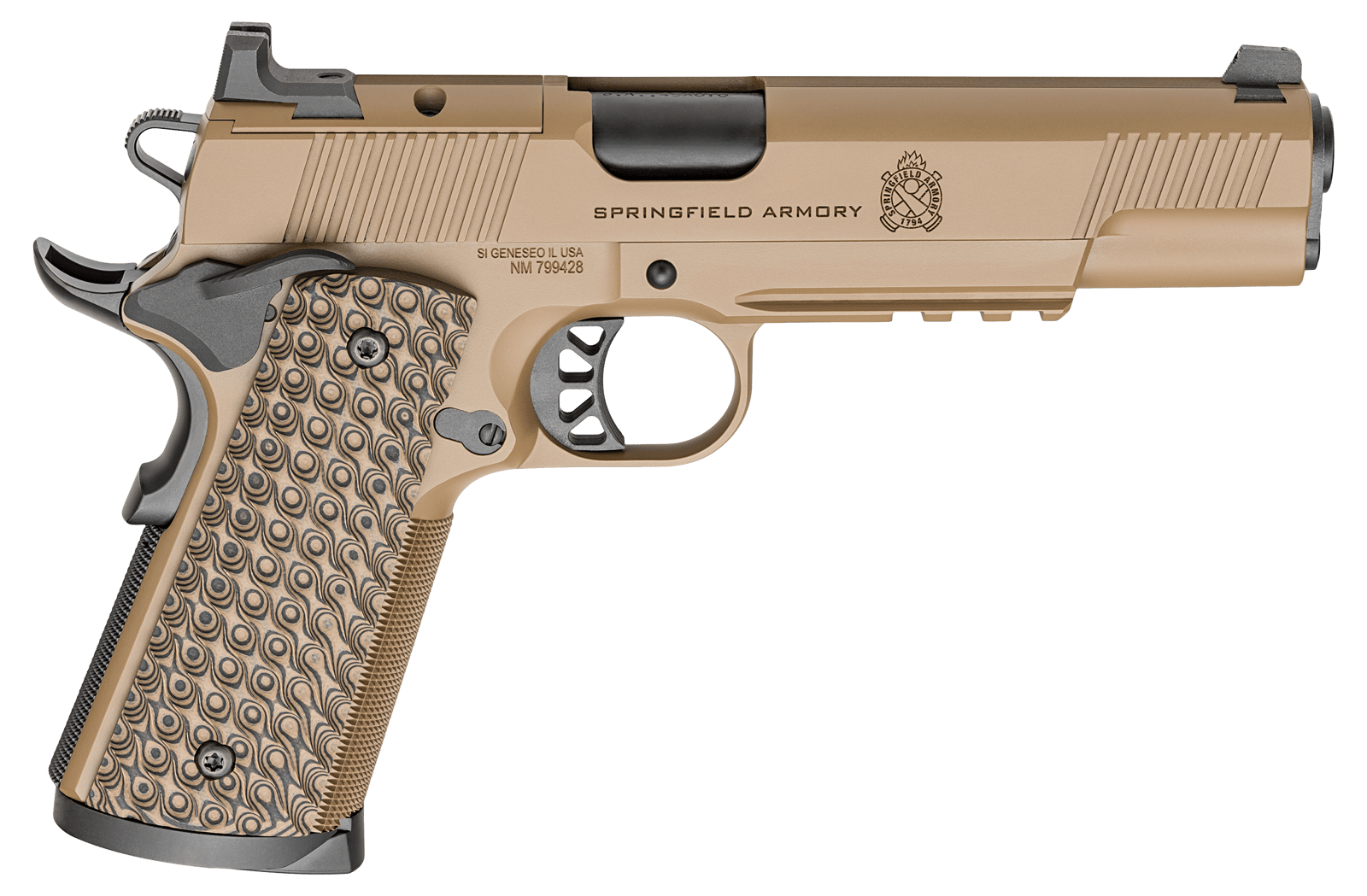 SPG PC9125LRCBAOS 45 TRP 1911 LTRL 5 8R COY