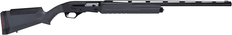 Savage Arms 57603 Renegauge Field Full Size 12 Gauge Semi-Auto 3" 4+1 26" Black Melonite Fluted Vent Rib Barrel, Matte Black Aluminum Receiver, Adjustable Matte Gray Synthetic Stock, Right Hand