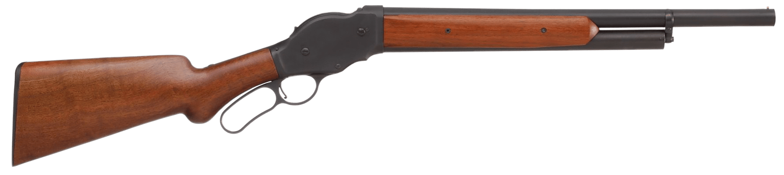 Cimarron CA188720 1887 Terminator 12 Gauge Lever 2.75" 20" Blued Steel Barrel & Receiver, Fixed Wood Stock