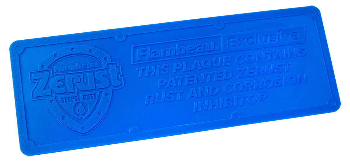 Flambeau 6649ZR Zerust Plaque Protects Against Corrosion/Rust
