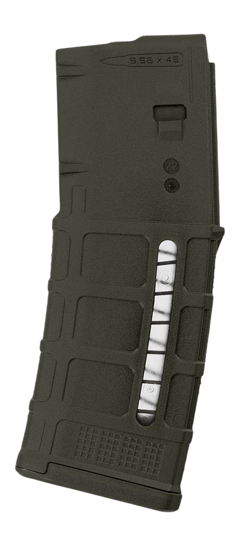 Magpul MAG556ODG PMAG Gen M3 Window 30rd 5.56x45mm/223Rem OD Green Polymer
