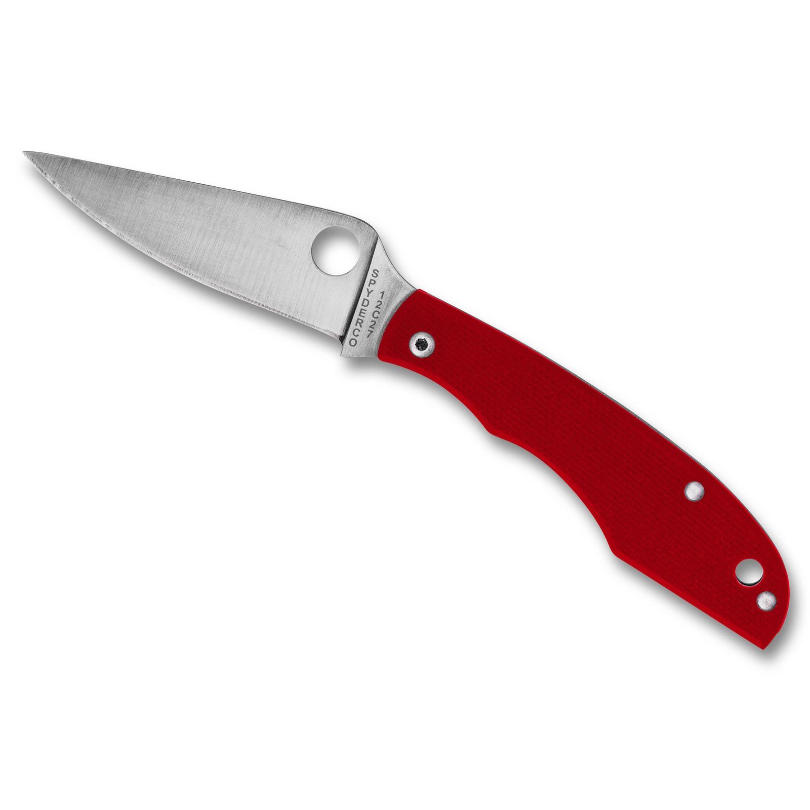 SPYDERCO GRASSHOPPER G-10 2.3" RED