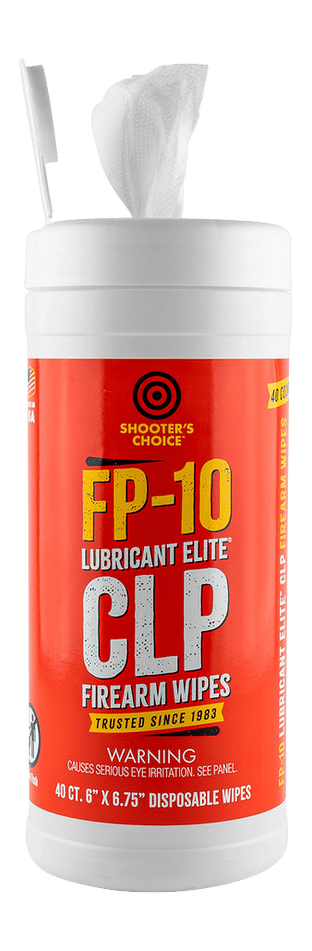 SHOOTERS SHF-40C-FP10 FP-10 LUBRICANT ELITE WIPES