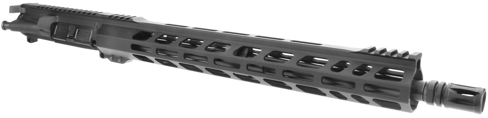 TacFire BU-556-16 Rifle Upper Assembly  5.56x45mm NATO Caliber with 16" Black Nitride Barrel, Black Anodized 7075-T6 Aluminum Receiver & M-LOK Handguard for AR-Platform Includes Bolt Carrier Group