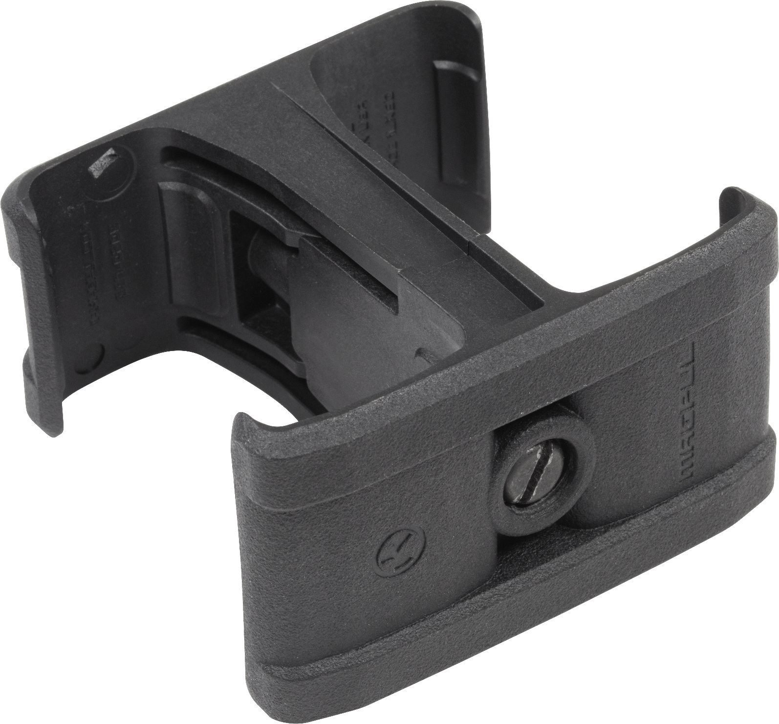 Magpul MAG566-BLK MagLink Coupler Made of Polymer w/ Black Finish & 2-Piece Bolt-On Design for PMAG 30 AK/AKM Magazines
