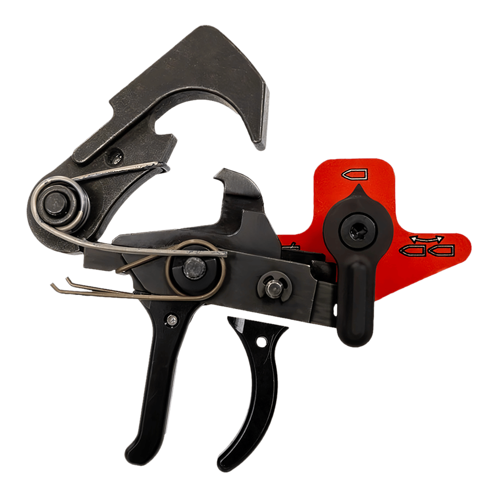 Franklin Armory 0050631BLK Binary AR-Elite Black Curved Trigger Fits AR-Platform