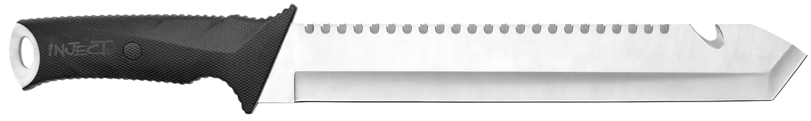 Camillus 19818 Carnivore  12" Silver Ti Bonded 440 SS Blade, Camo ABS Handle, 18" Long  Includes Sheath
