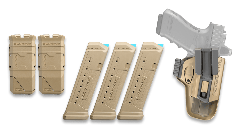 FAB FX-GLOCK17KIT  COMPLETE HG KIT GLOCK 17 FDE