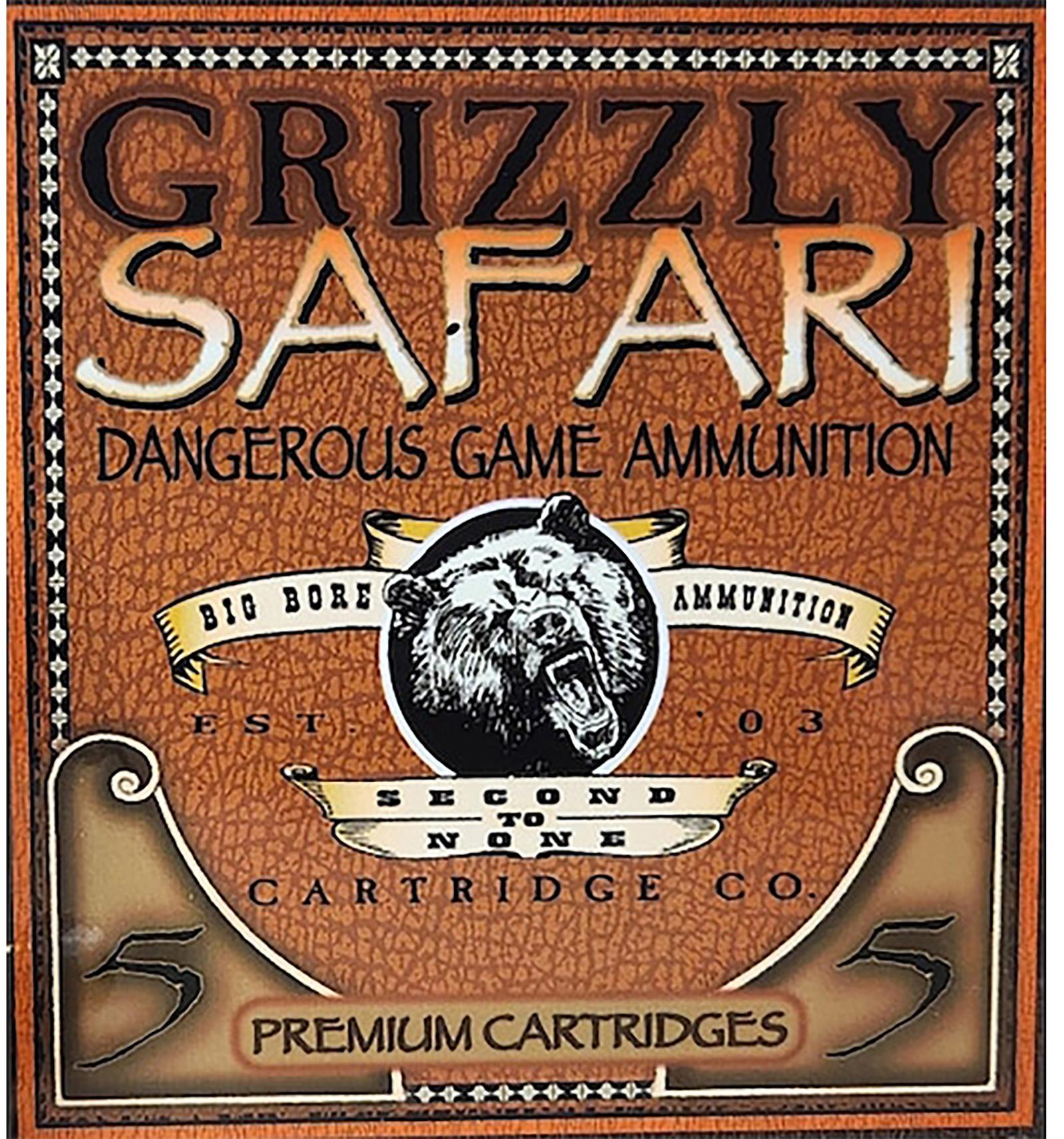 Grizzly Ammo GC416REM5   416RemMag 400gr Solid Brass 5 Per Box/10 Case