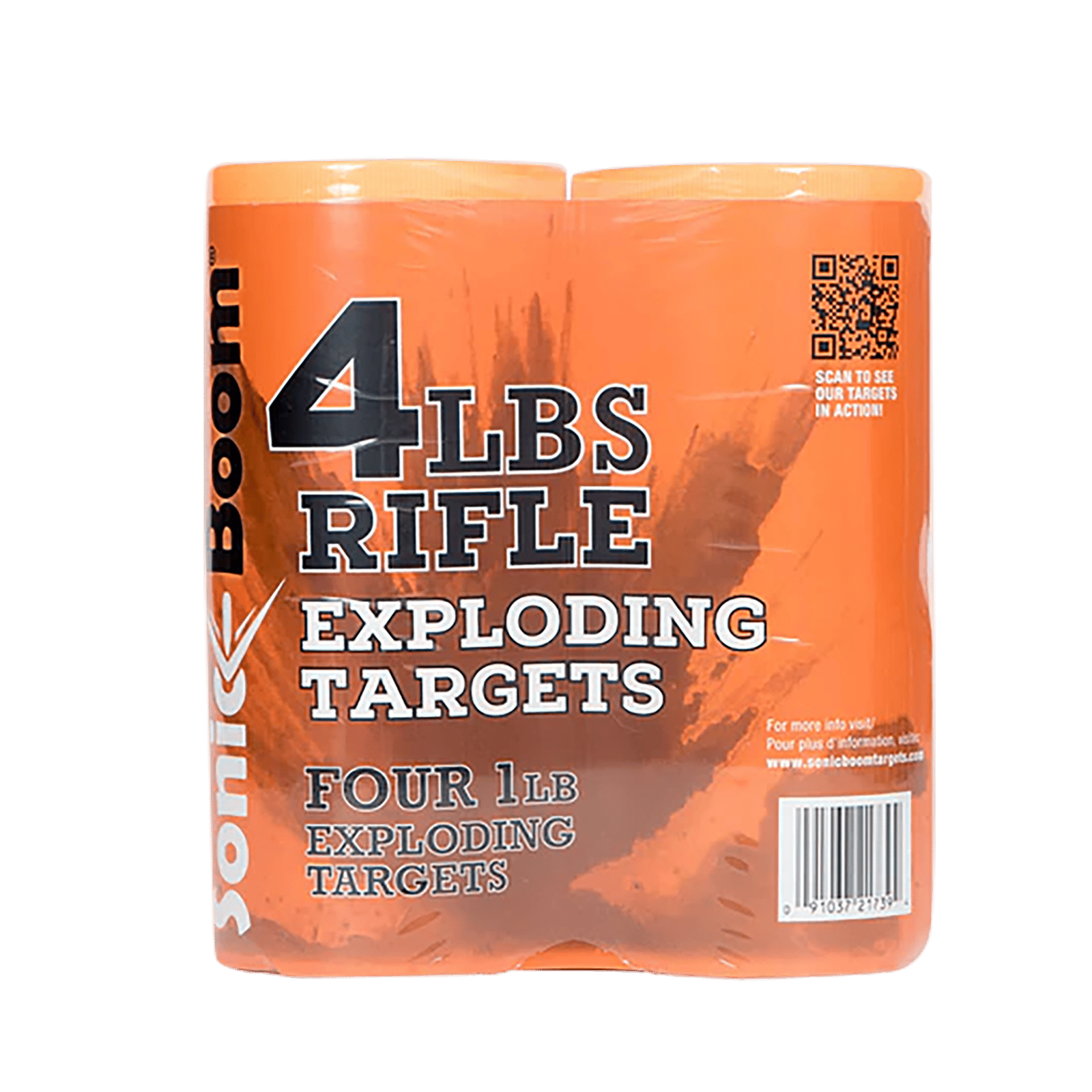 Sonic Boom/jerent SBT014P   Rifle Exploding Target 1 lb 4 Pack