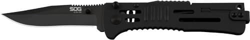 SOG KNIFE SLIM JIM BLACK TINI BLACK CLIP POINT 3.18" BLADE
