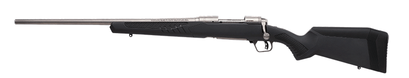 Savage Arms 57170 110 Storm Full Size 6.5 Creedmoor 4+1 22" Matte Button-Rifled Barrel, Matte Drilled & Tapped Stainless Steel Receiver, Adj AccuStock Matte Gray Synthetic Stock, Left Hand