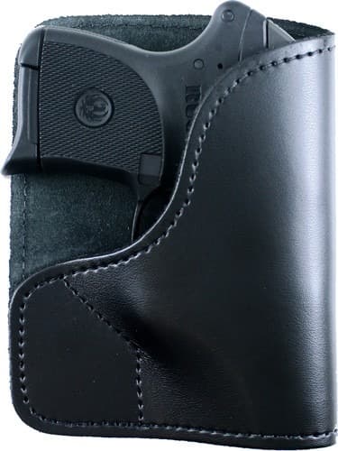 DESANTIS TRICKSTER POCKET HLTR AMBI LEATHER RUGER LCP 380 BLK