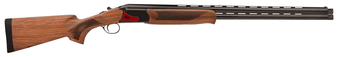 Pointer KIRSTS512 STS5 Sport Trek Full Size 12 Gauge Break Open 3" 2rd 30" Black Over/Under Vent Rib Barrel, Black Steel Receiver, Fixed Turkish Walnut Stock, Ambidextrous