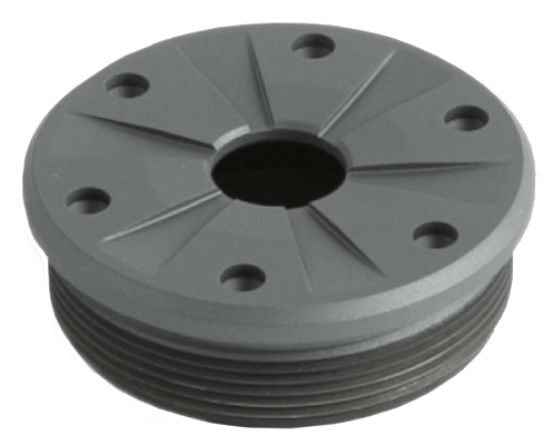 SilencerCo AC1340 Bravo Front Cap 7.62mm Stainless Steel Gray