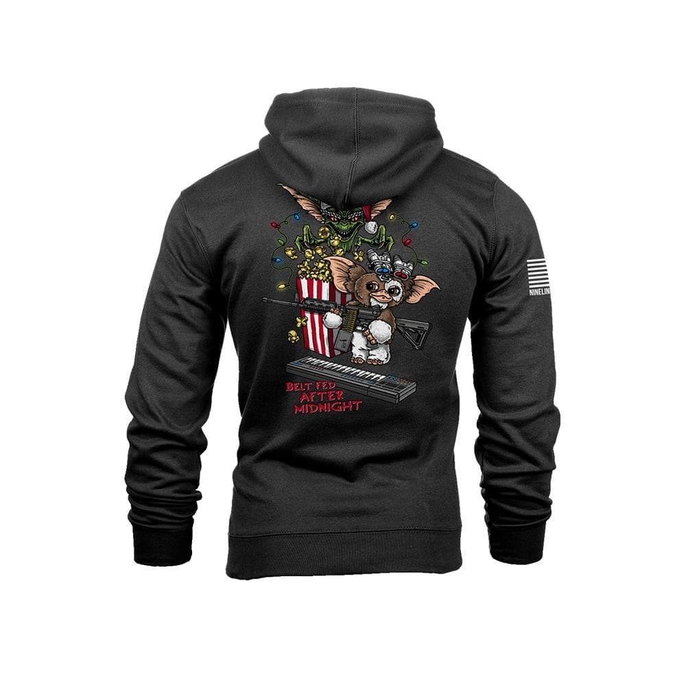 Nine Line Belt Fed Hooded Sweatshirt Black 2XL