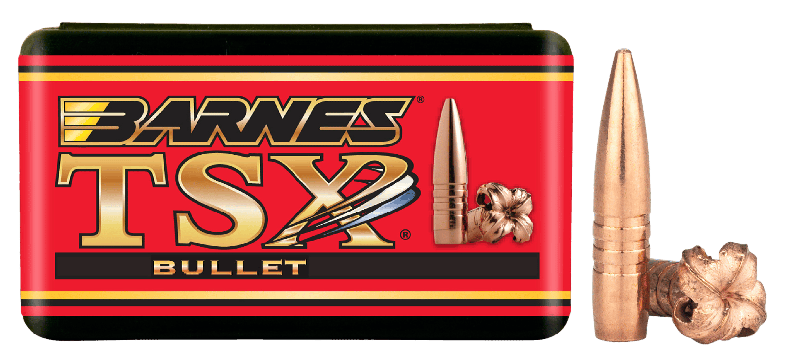Barnes Bullets 30353 TSX  30Cal 180gr Boat Tail 50/Box