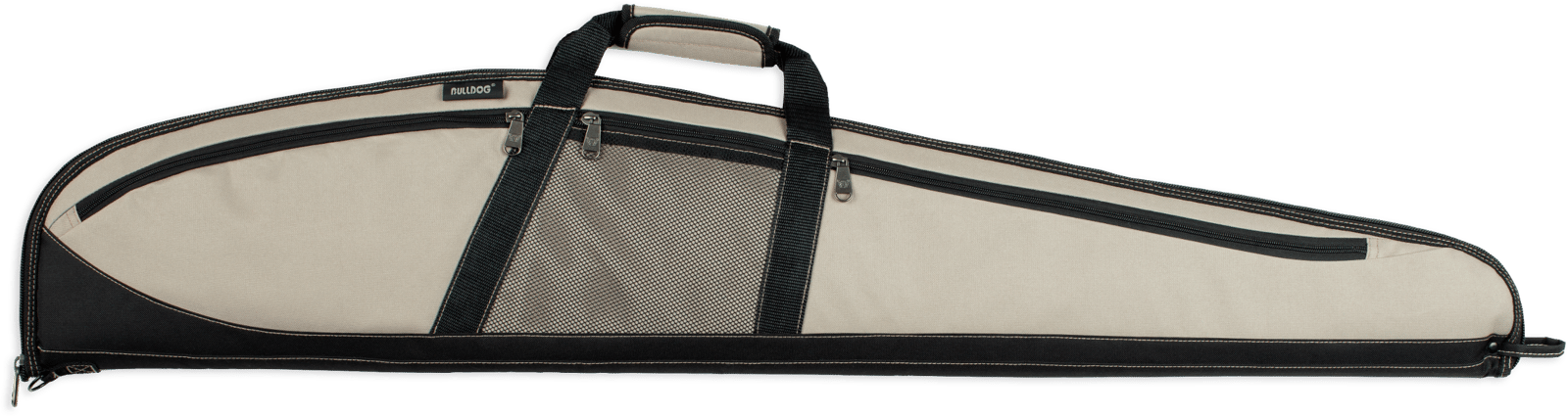 Bulldog BD220 Plus Rifle Case 48" Taupe with Black Trim Water-Resistant Nylon