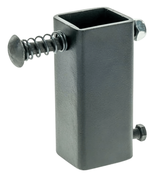 Caldwell 1102669 T-Post Plate Hanger Black AR500 Steel Hanging
