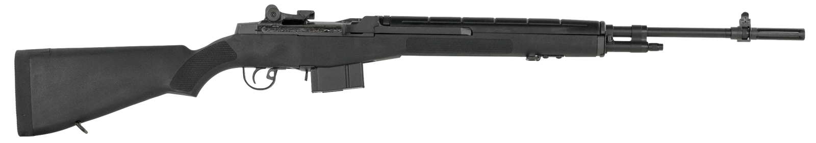 Springfield Armory MA9226 M1A Loaded 308 Win/7.62x51mm 10+1 22" Black Parkerized Medium National Match Barrel, Black Parkerized Steel Receiver, Black Synthetic Fixed Stock